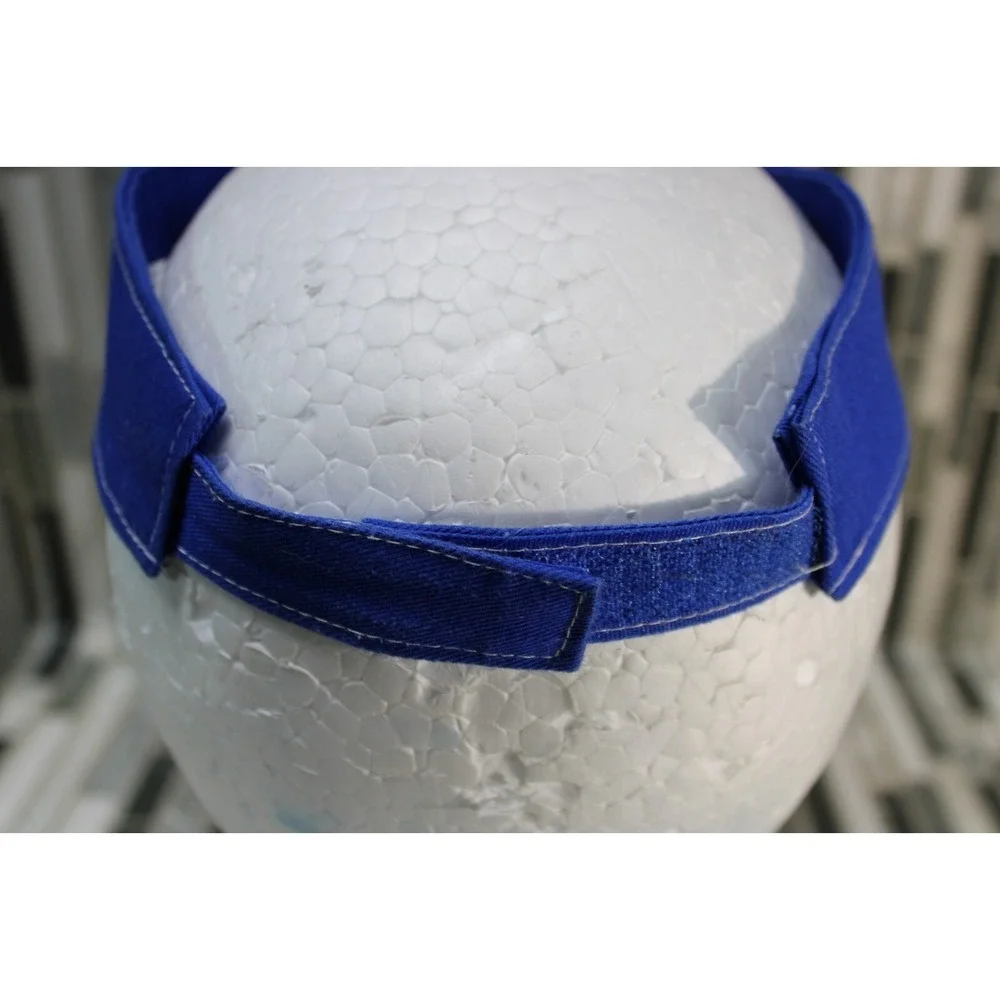 Vintage Disney Mickey Mouse Visor‎ Hat Disneyworld Blue Adjustable